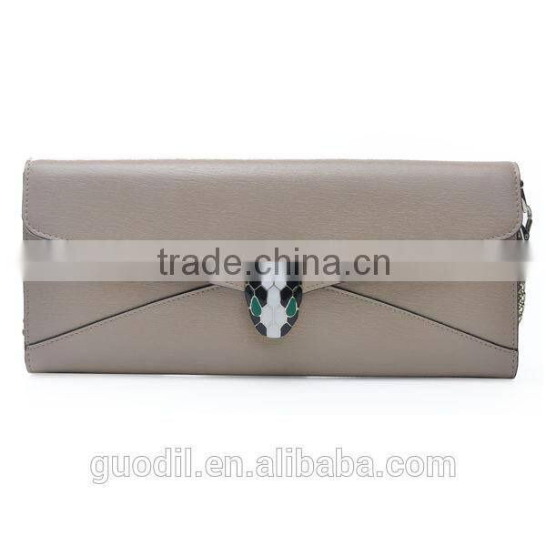 2015 Fashion Eleganty Genuine Leather Purse for young ladies