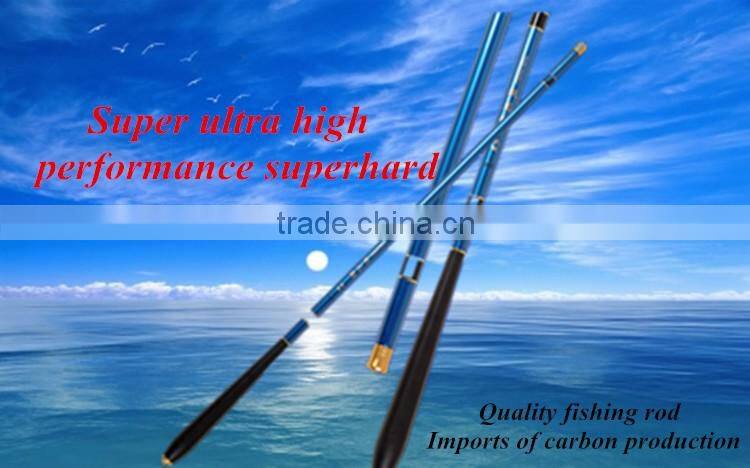 Superhard 99% Carbon Stream Rods Summer Fishing Necessary Length 3.6M/4.5M/5.4M/6.3M