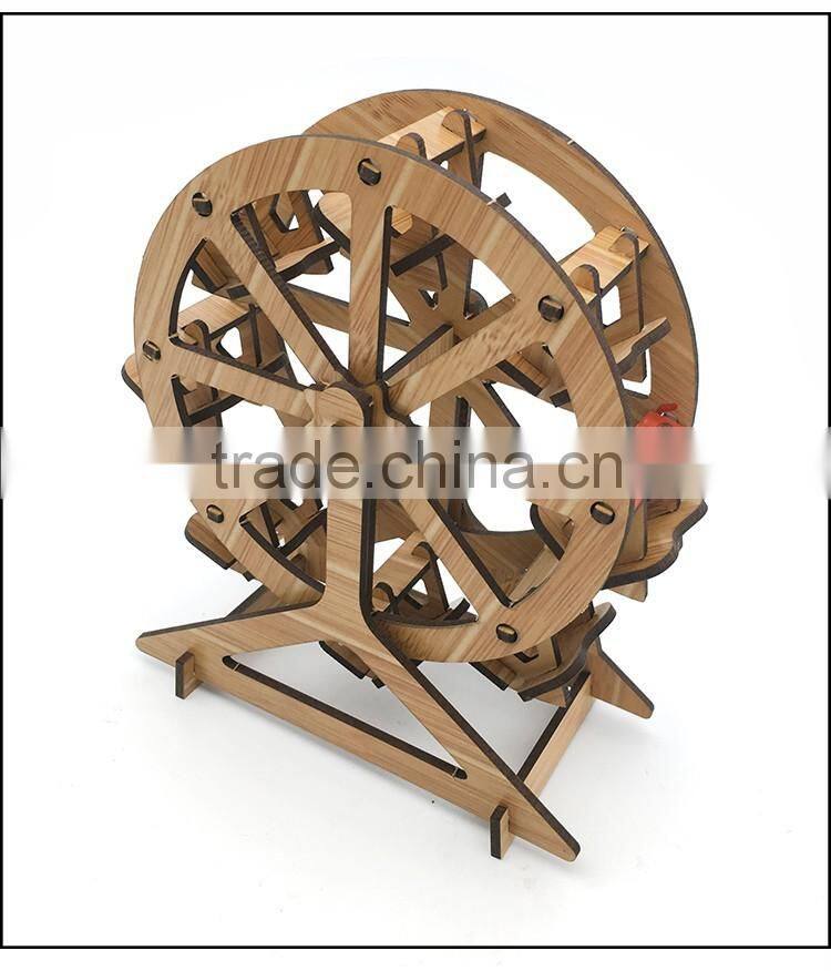 MDF Laser Cut Sky Wheel wood craft