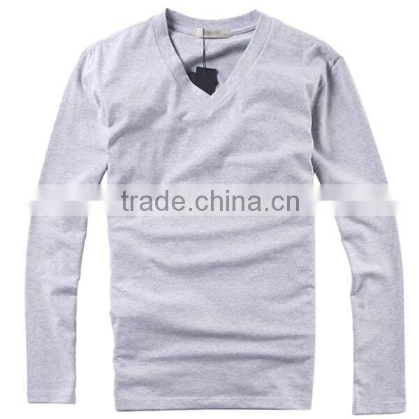 Cheap blank long sleeve t-shirts (YCT-A0106)