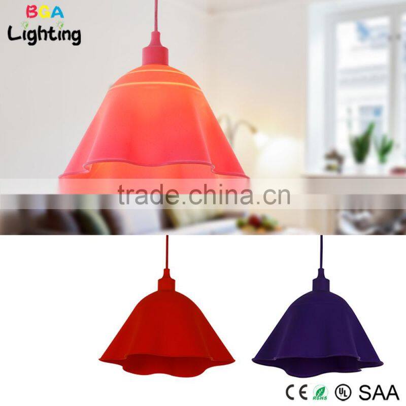 E27 edison lamp socket Silicone contemporary pendant lamp cheap