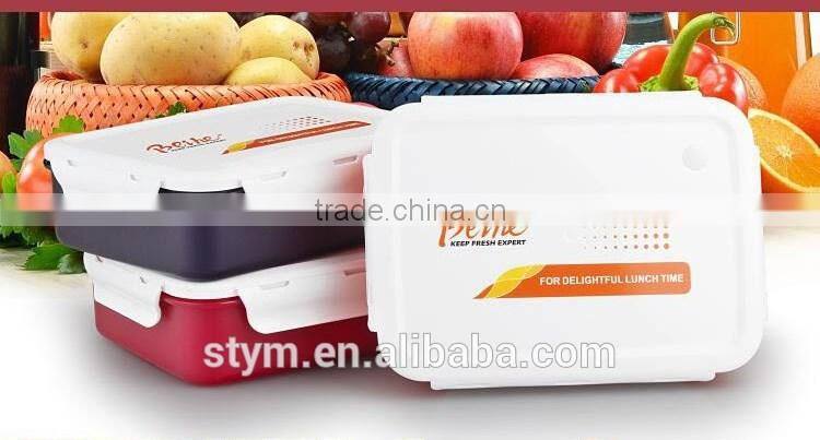 2 layers mirowave oven lunch box 1350ml