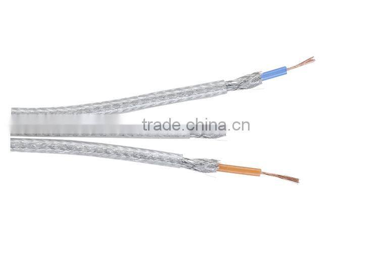 XH-MIC1014 112/0.12 weave +pvc microphone cable made in china