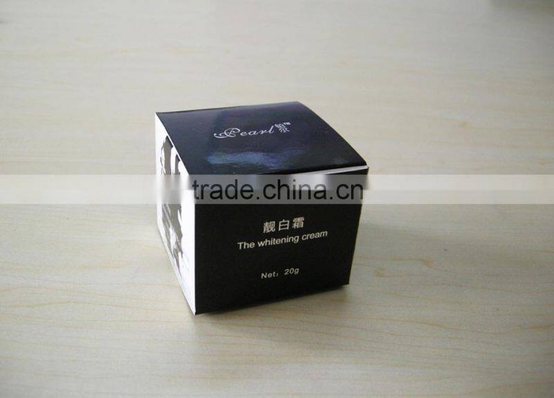 paper box for skin cream package with high quality paper box package