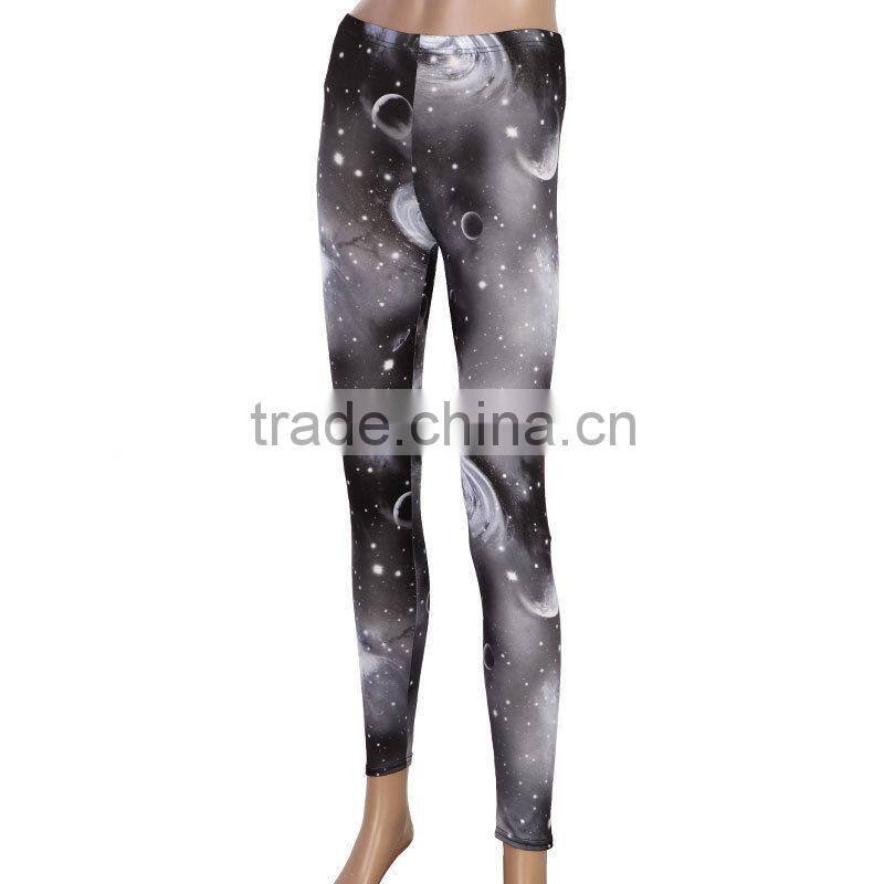 Digital Sublimation Printed Leggings, Custom Design Top Quality Fourway Lycra Fabric
