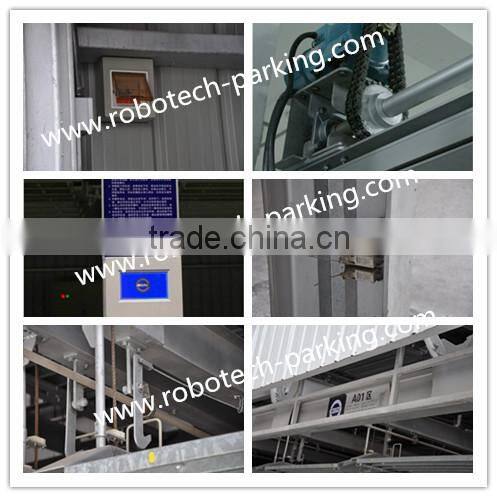 Vertical horizontal car parking system