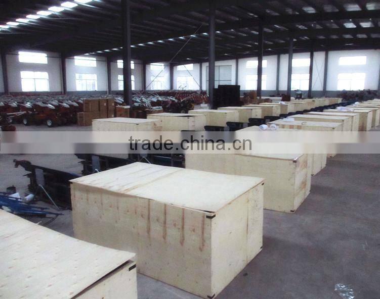 Mini Self-walking 4 lines diesel hay harvester