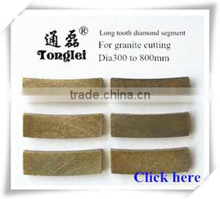 400mm/16" Circular Cutting Blade for Granite with Long Tooth Segment