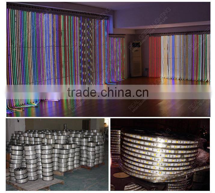 220 Volt 3528 SMD IP 65 Red LED Strip Lighting