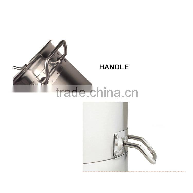 Hotel restaurant high efficency high temperature commercial stainless steel kitchen steam pot with composite bottom