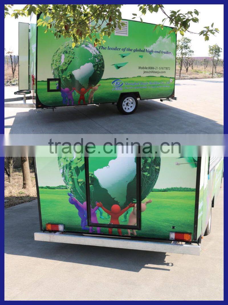 2015 HOT SALES BEST QUALITY food cart with logo petrol food cart electric food cart