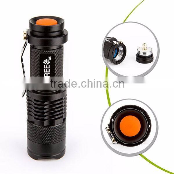 Manufacturer Supply Cheap Bulk AA Powerful Pocket Mini LED Flashlight with Branding