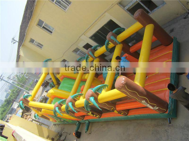 Kids Fun Cheap Inflatable Obstacle Course for Sale