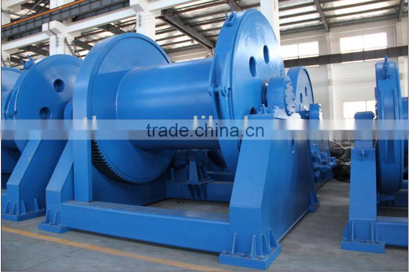 600KN double drum electro-hydraulic winch with high quality