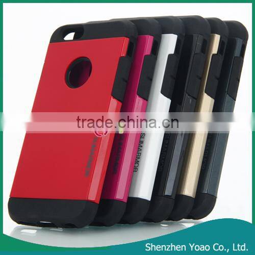 For apple iphone 6 case, Wholesale TPU+PC for Apple iphone 6 case