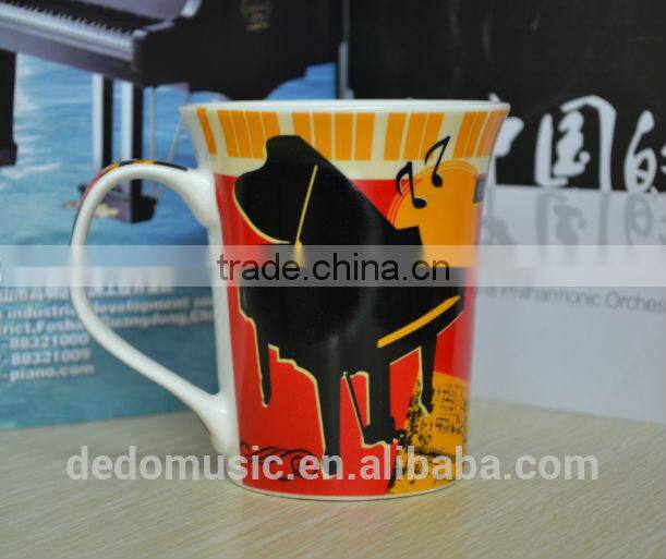 music note cup, customized music note mugs