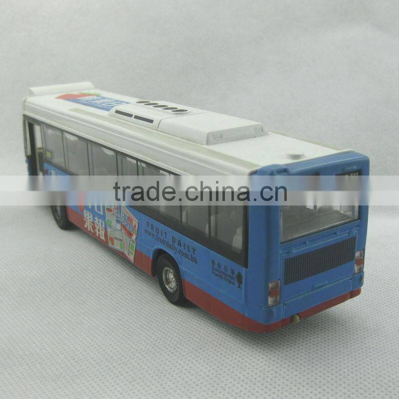 OEM toy bus with custom logo,diecast bus model,metal bus scale model toy bus