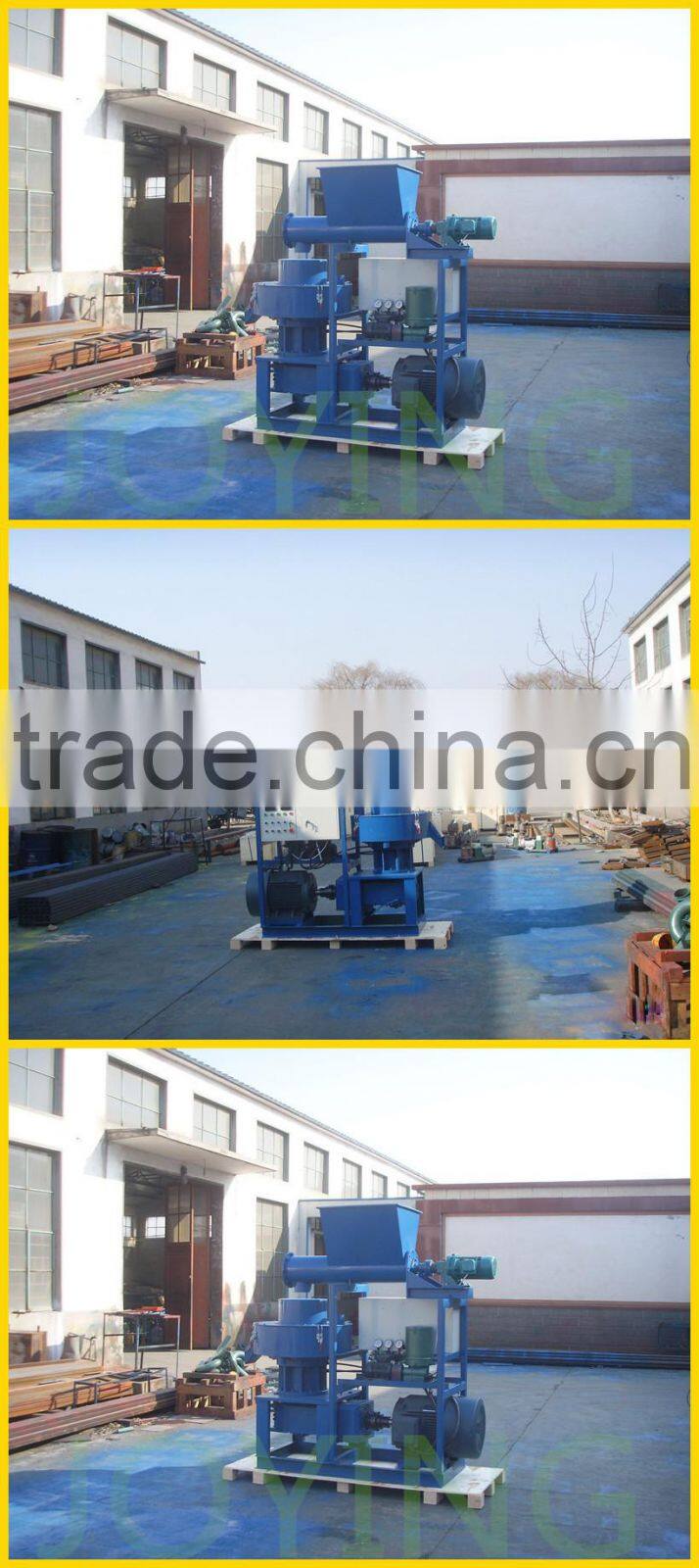 Vertical big capacity ring die pellet machine