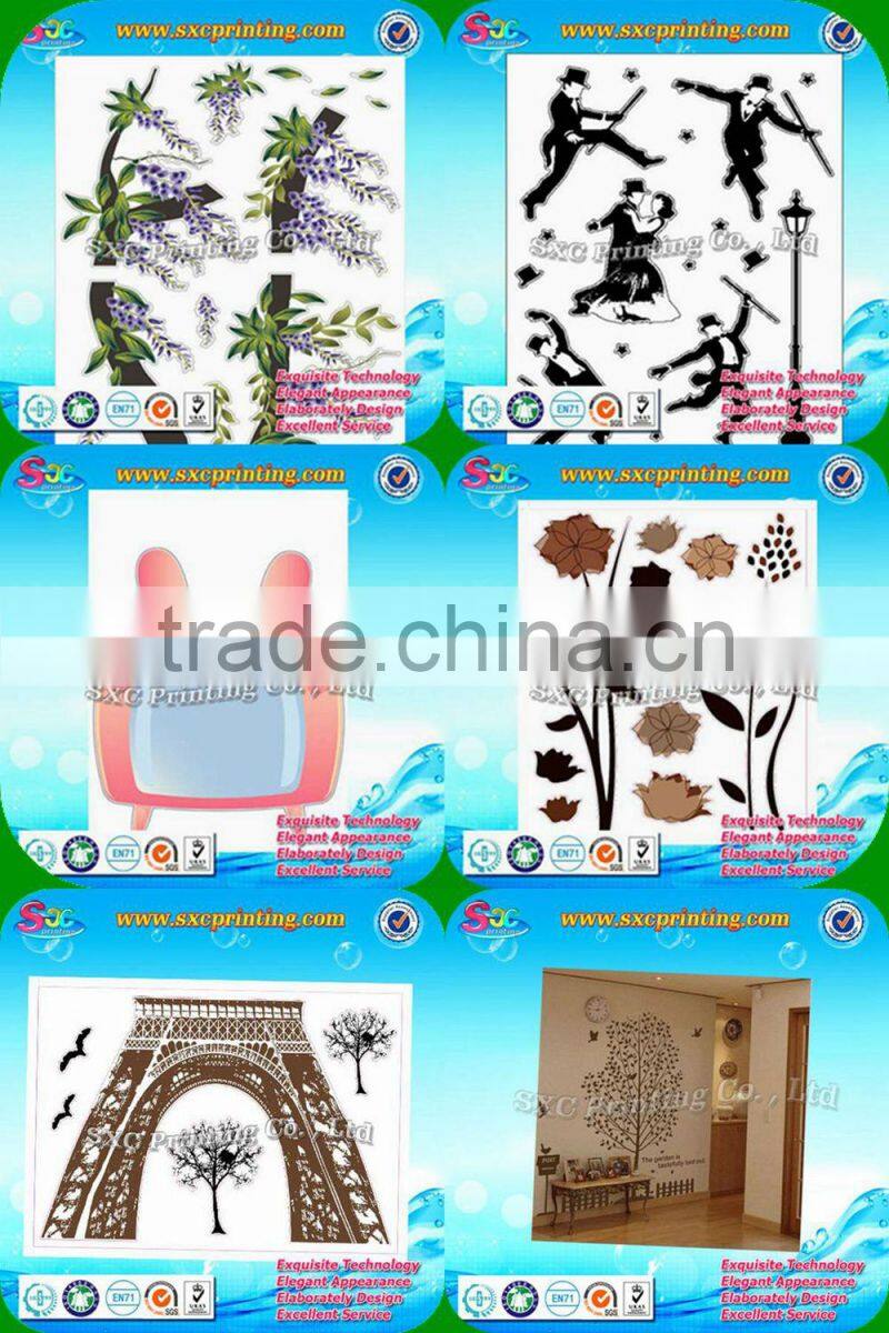 Custom high quality waterproof vinyl sticker printing
