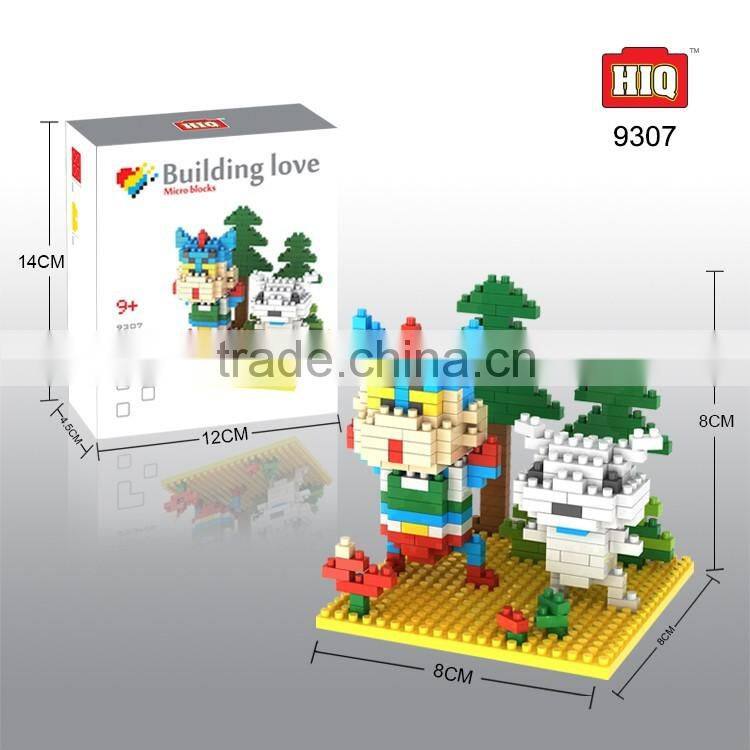 customizable figure diamond building block for kids