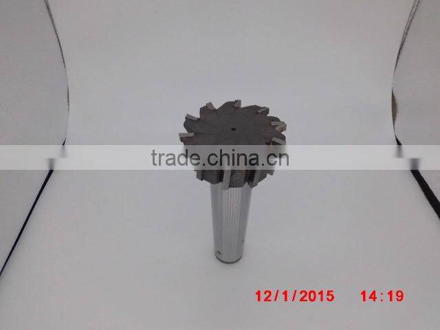 T-slot milling cutter with R angle