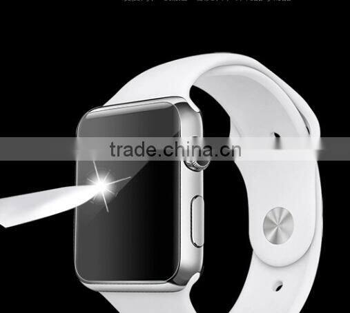 wholesale for apple watch glass screen protector film blue tempered glass