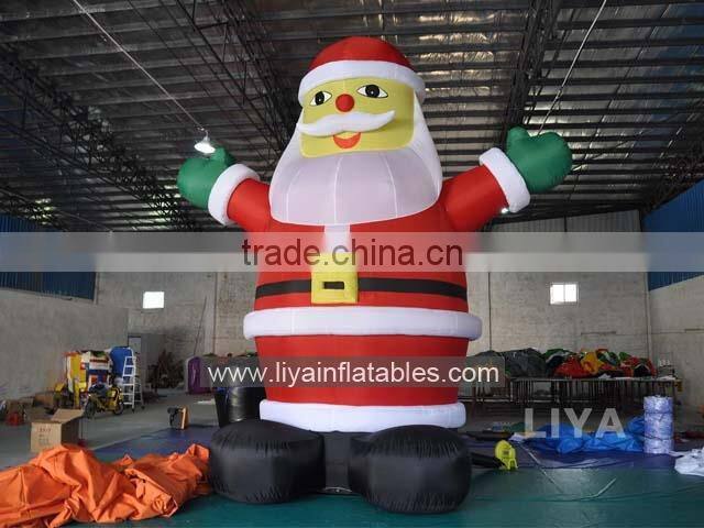 Inflatable christmas santa claus