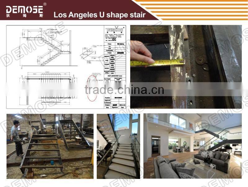 loft ladder steel staircase design small space span