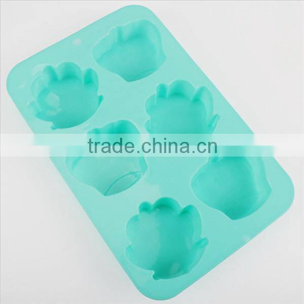 High quality baking silicone moon cake mold