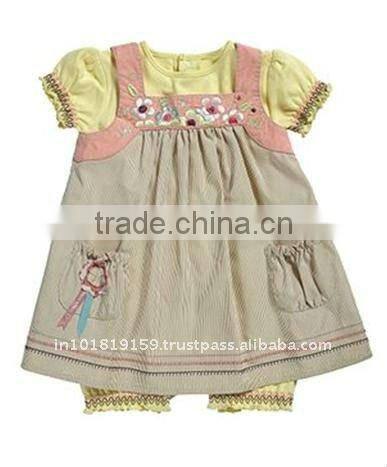 NEW STYLE BEAUTIFUL COTTON GIRL DRESS