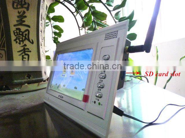 Factory price 7 inch waterproof 2 way wifi intercom system