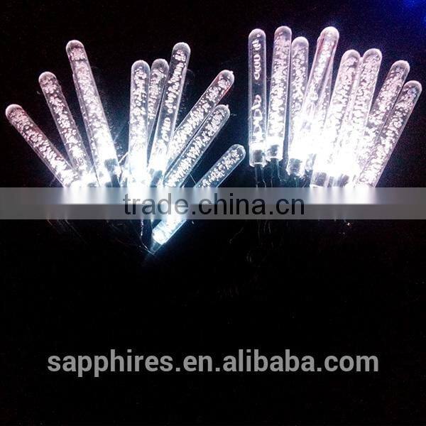 20L blue christmas outdoor led icicle lights