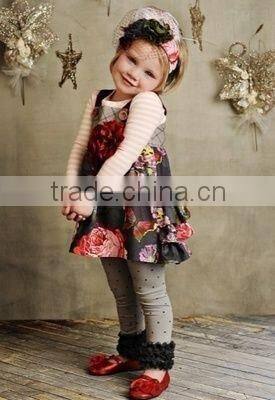 2015 hot sale adorable baby clothes thanksgiving girls outfit Fall Giggle Moon Remakes Children Boutique Clothing Sets Girl