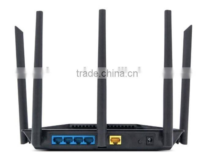 802.11AC 2.4G 5.8G 1300M Wireless WiFi Dual Band Router with 5 Antennas