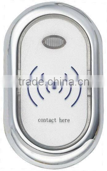 Anti-theft automatic spring open bathroom sauna door lock