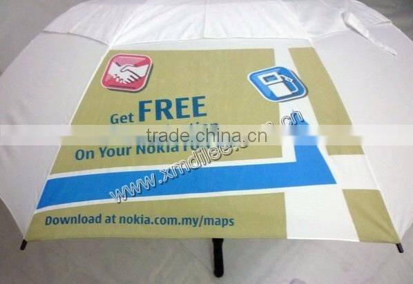 30 inch manual nylon 68-inch over size golf double layer umbrella