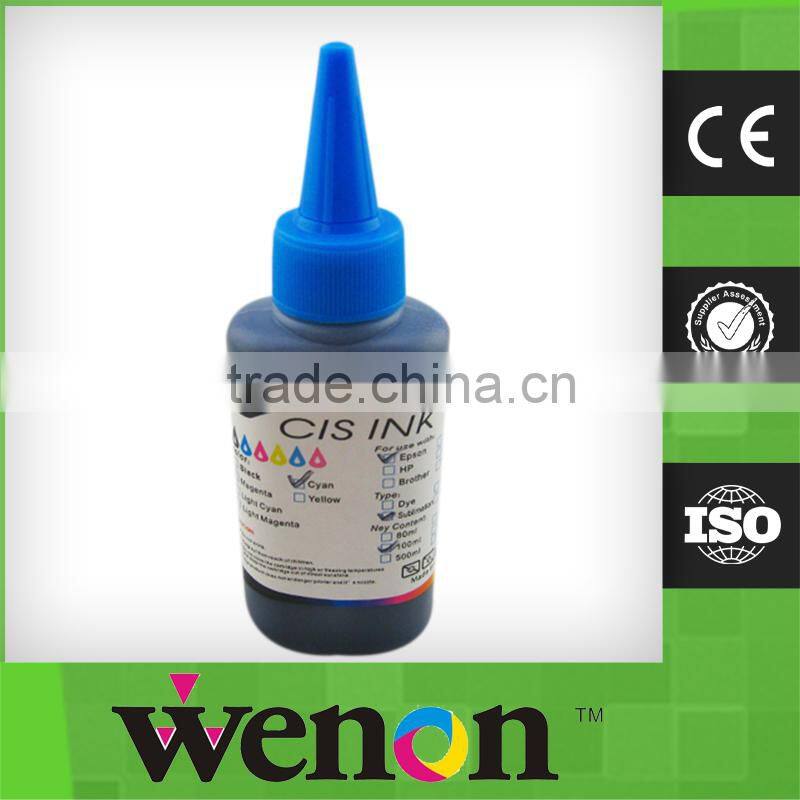 6 colors dye sublimation ink for Epson
