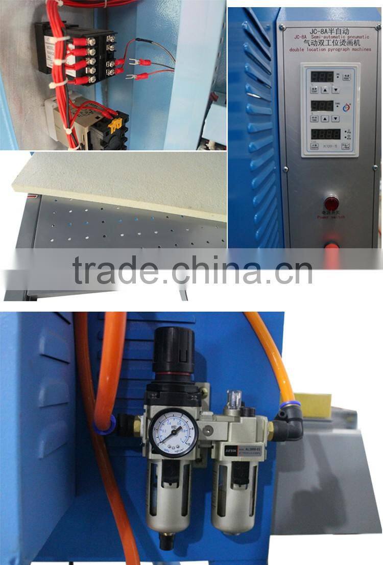 Pneumatic Double Position Textile Sublimation Printing Machine