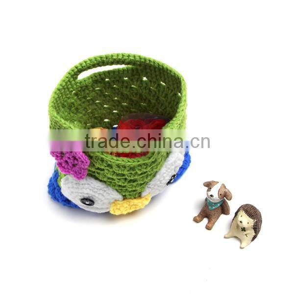 Fashion crochet designer handbag hot sale