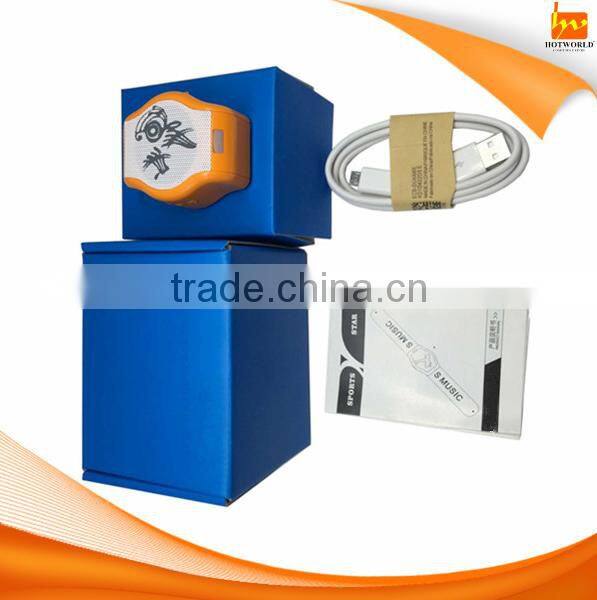 bluetooth mp3 watch with TF slot/ FM Radio/ Hands-free call