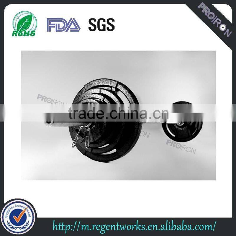 60" Threaded Regular weight barbell bar set