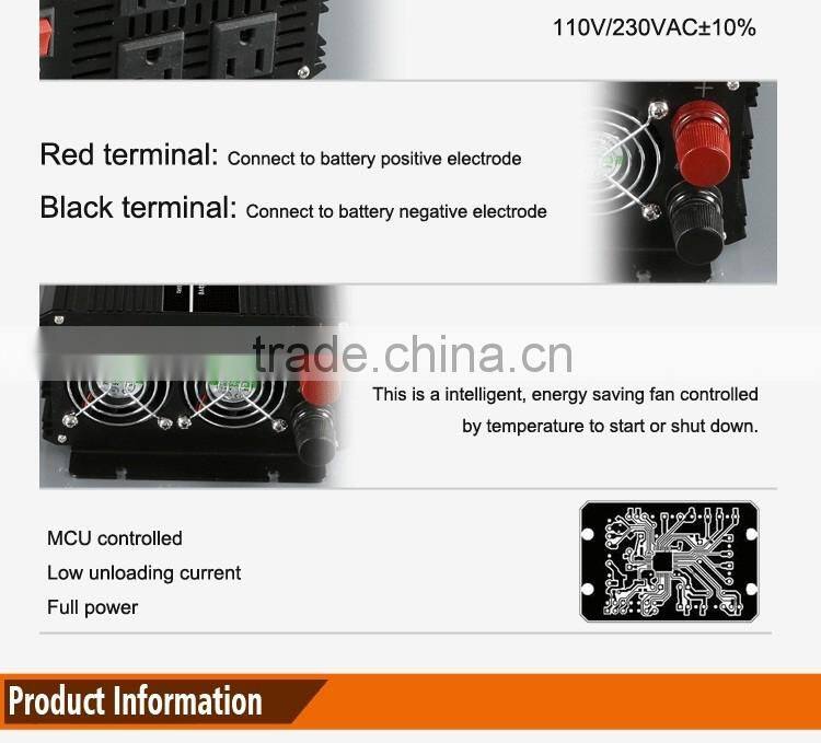 full power ce voltage converter 3000w