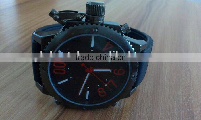 Hot quartz sports watch blue high end sports watches