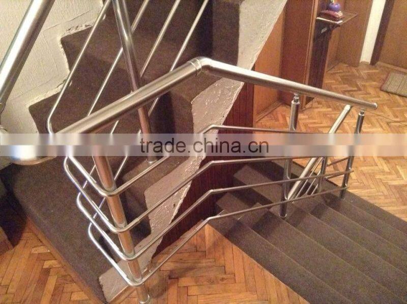 aluminum exterior handrail lowes/stainless steel removable handrail/building materials