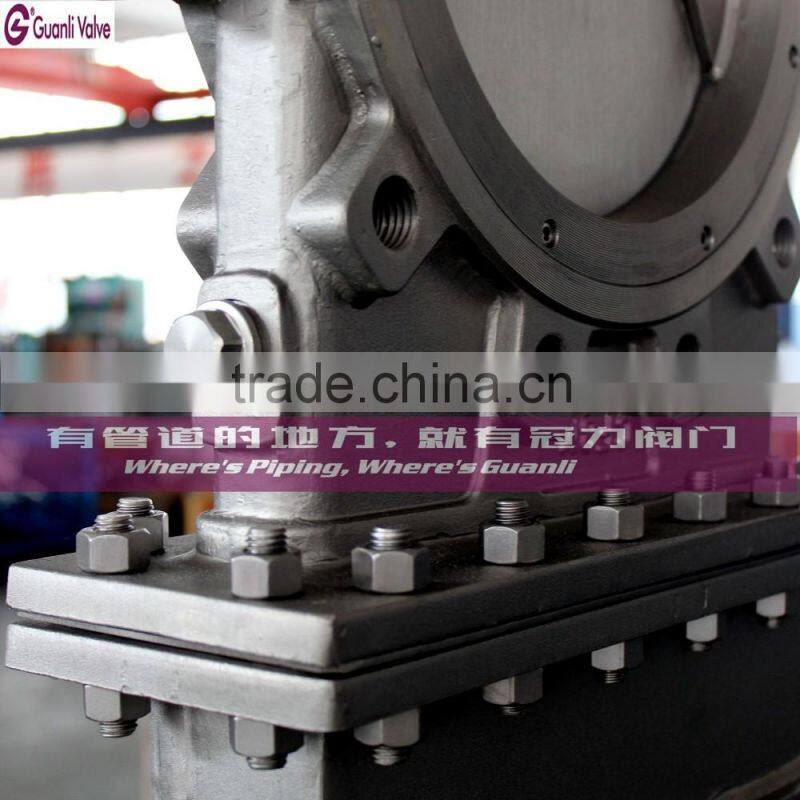 SS316 bonnet bonneted Knife Gate Valve