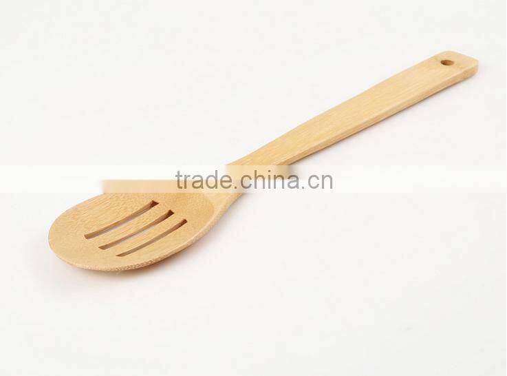 Bamboo kitchen utensil/slotted spoon