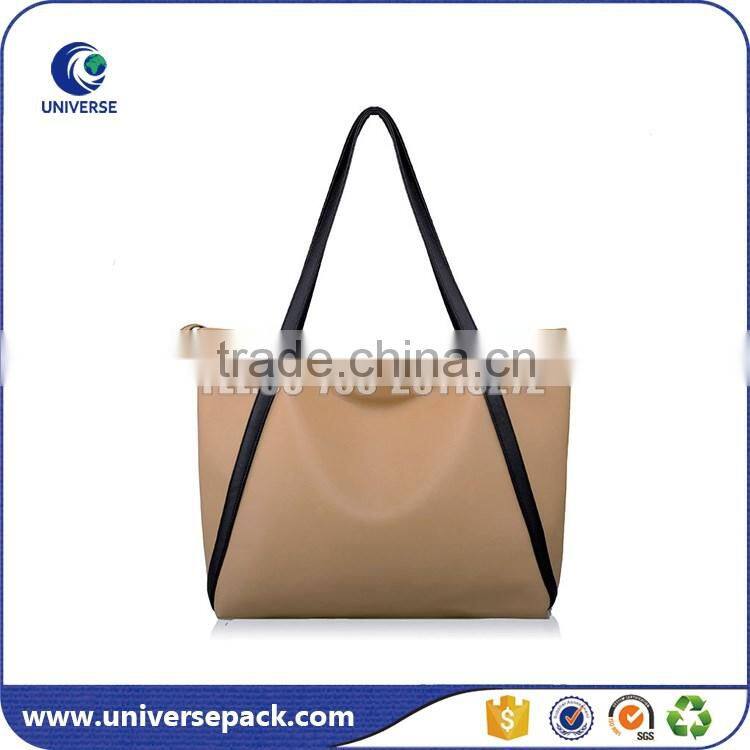 Promotional items hot sale pu tote bag