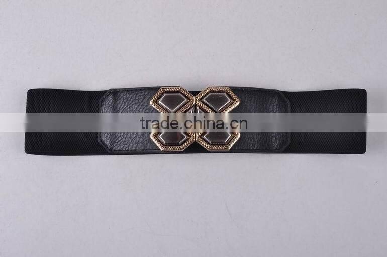 Factory Wholesale Fashion Garment Accessories Wide Elastic Belts for Ladies