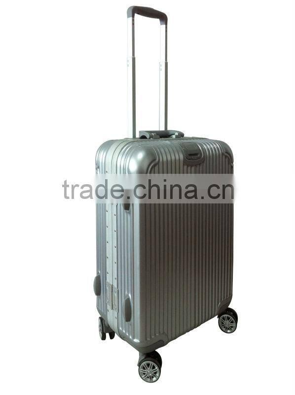 2015 new design aluminium luggage suitcase, trolley case,20,24,28 carry-on luggage