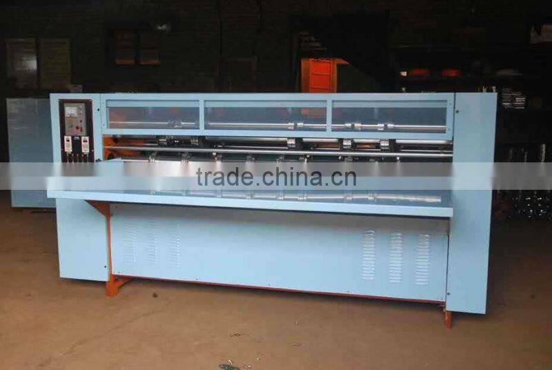 thin blade cardboard corrugated slitter scorer machine
